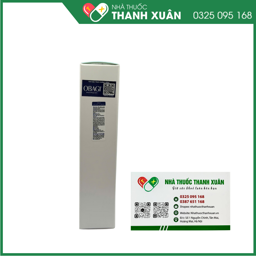 Retinol OBAGI 1.0 cream trẻ hóa da, ngăn ngừa mụn